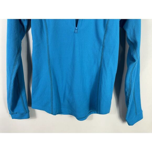 Arc'teryx Women's Small Blue Half Zip‎ Fleece Pullover - Picture 3 of 10